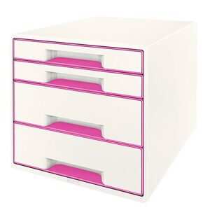 Förvaringsbox Leitz Wow Vit/rosa