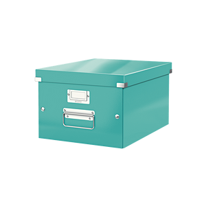 Förvaringsbox Leitz Wow Click & Store Medium Isblå