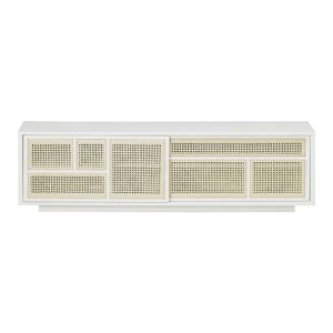 Design House - Air Sideboard Low White - White - Skänkar Och Sideboards - Mdf/naturmaterial/trä