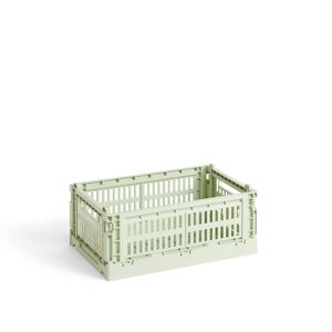 Hay - Hay Colour Crate S - Mint - Grön - Korgar Och Lådor