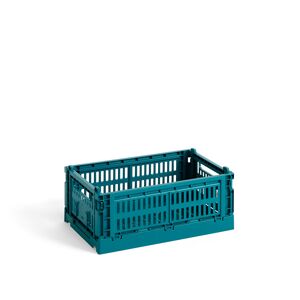 Hay - Hay Colour Crate S - Ocean Green - Grön - Korgar Och Lådor