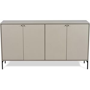 Mavis - Volt Sideboard Beige/svart - Beige,Svart - Skänkar Och Sideboards - Mdf/metall/trä