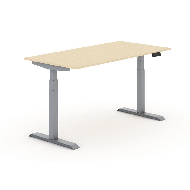 B2B Partner Výškovo nastaviteľný stôl, elektrický primo adapt, 1600x800x625-1275
