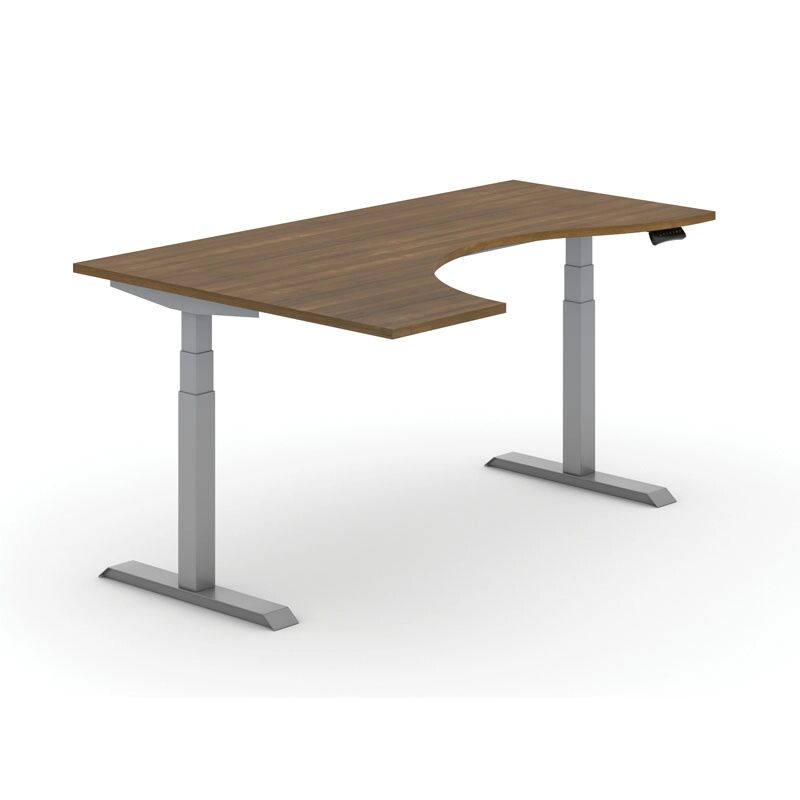 B2B Partner Výškovo nastaviteľný stôl primo adapt, elektrický, 1600x1200x625-1275