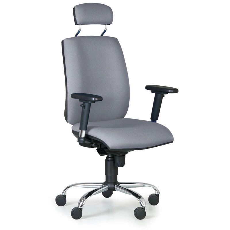 Antares Kancelárska stolička flexible, sivá