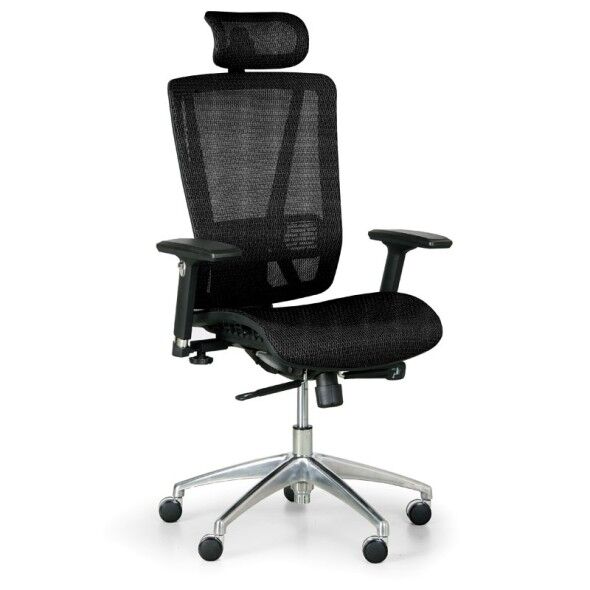 B2B Partner Kancelárska stolička lester m, čierna