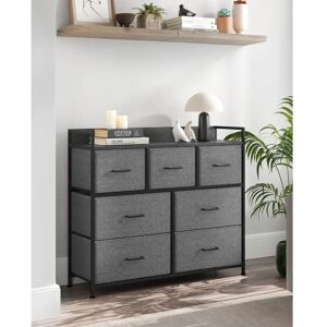 SONGMICS Dresser with 8 Drawers -Furniture Storage Chest Tower Unit for Bedroom Hallway Closet Office Organization