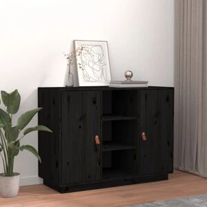 Latitude Run Krishvi 69.5Cm Wide Highboard black 75.0 H x 100.0 W x 40.0 D cm