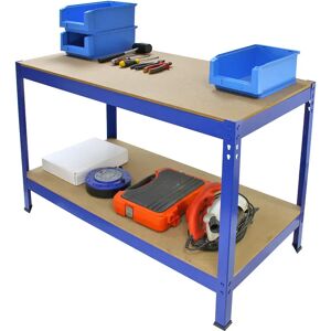 WFX Utility 90cm 2 Shelving Unit blue 90.0 H x 100.0 W x 60.0 D cm