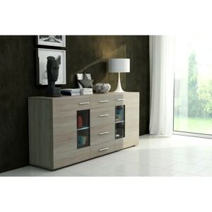 17 Stories Dresser Andersonburg brown 79.0 H x 169.0 W x 40.0 D cm