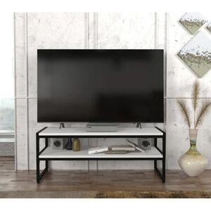 Alpen Home Ginza Tv Stand Atlantic Pine white 38.0 H x 100.0 W x 40.0 D cm