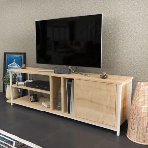 Blue Elephant Oneida TV Stand for TVs up to 70" brown 51.0 H x 160.0 W x 35.0 D cm