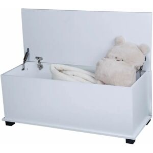 Isabelle & Max Bolivar Blanket Chest white 40.0 H x 100.0 W x 40.0 D cm