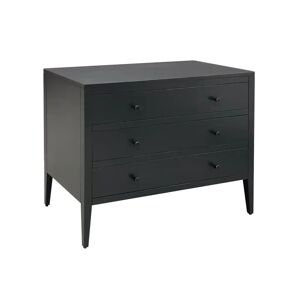 Wayfair Samples Radford Chest Of Drawers Black black/brown 75.0 H x 90.0 W x 45.0 D cm