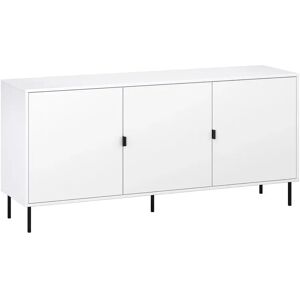 17 Stories Harralson 160 Cm Wide Sideboard brown/white 79.0 H x 160.0 W x 45.0 D cm