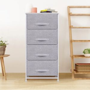 Rebrilliant Flythe 4 Drawers Chest blue/brown/gray/white 95.0 H x 45.0 W x 30.0 D cm