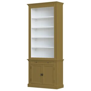 Rosalind Wheeler Beven Bookcase brown 240.0 H x 100.0 W x 40.0 D cm