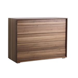 Corrigan Studio Daryl 5 Drawer Chest brown 80.0 H x 110.0 W x 44.0 D cm