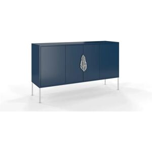 Canora Grey Phillipsburg 130cm Sideboard blue 79.0 H x 130.0 W x 40.0 D cm