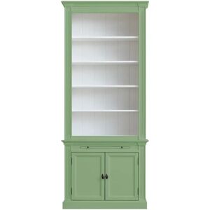 Rosalind Wheeler Beven Bookcase green 240.0 H x 100.0 W x 40.0 D cm