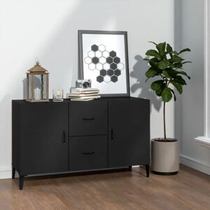 George Oliver Jerrell 100cm Sideboard black 60.0 H x 100.0 W x 36.0 D cm