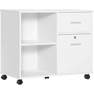 17 Stories Printer Cabinet white 66.5 H x 80.0 W x 40.0 D cm