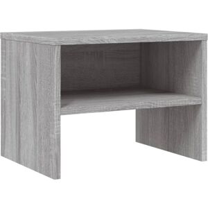 Bedside Cabinet Grey Sonoma 40x30x30 cm Engineered Wood vidaXL