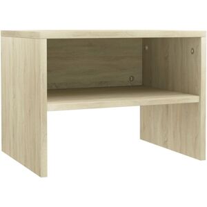 Bedside Cabinet Sonoma Oak 40x30x30 cm Engineered Wood vidaXL