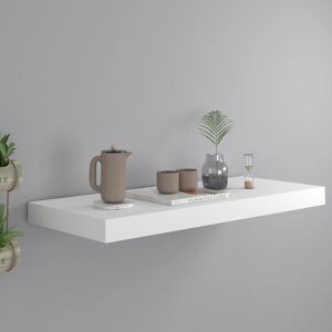 Floating Wall Shelf White 60x23.5x3.8 cm mdf - Royalton