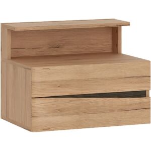 Furniture To Go Kensington 2 Drawer Bedside Cabinet (Wall Fixing)