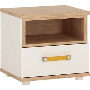 Furniture To Go 4KIDS 1 Drawer Bedside Cabinet - Available In 4 Colours