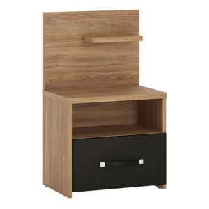 Furniture To Go Monaco 1 Drawer Bedside Cabinet - Right Hand Shelf