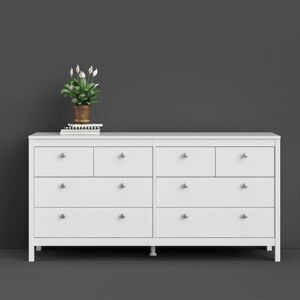 Furniture To Go Madrid 4+4 Double Dresser - Available In 2 Colours