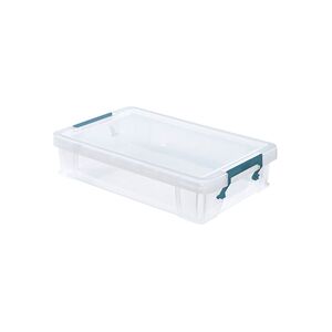 StoreStack 5.5 Litre Storage Box W400xD255xH80mm Clear