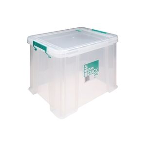 StoreStack 36 Litre Storage Box W480xD380xH320mm Clear