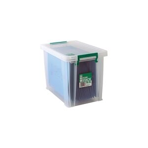 StoreStack 18.5 Litre Storage Box W400xD260xH290mm Clear