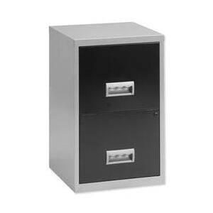 Pierre Henry Filing Cabinet Steel Lockable 2 Drawers A4 - 095808