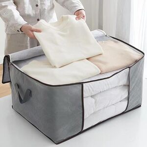 Ding Dong Fashion Non-Woven Clothes Storage Bag Folding Quilt Dust-Proof Cabinet Finishing Box Home Storage Supplies Bags organizador