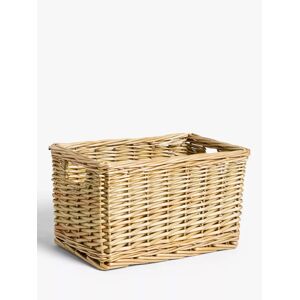 John Lewis Modern Country Wicker Storage Basket, Medium - Natural - Unisex