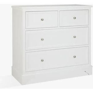 John Lewis St Ives 4 Drawer Chest - White - Unisex