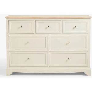 John Lewis St Ives 7 Drawer Chest - Grey Haze - Unisex