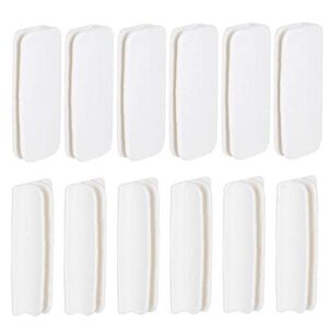 bopely 6 Sets Drawer Dividers Fixing Buckle Fixed Drawer Divider Clip for Adjustable Drawer Dividers Dressing Table Tools