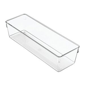 InterDesign iDesign (60330) Linus Small Dresser Drawer Organizer, Clear