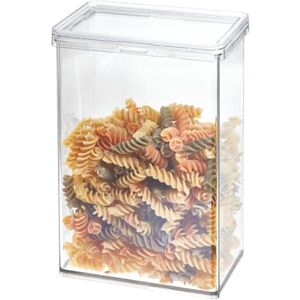 InterDesign The Home Edit by iDesign Clear Recycled Plastic Large Lidded Storage Container