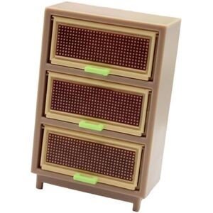 Luwecf 1/12 Dollhouse Mini Drawer Cabinet Mini Furniture for Bedroom Living Room