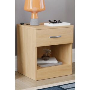 Home Discount Vida Designs Riano 1 Drawer Bedside Cabinet Table Chest of Drawers