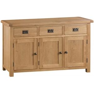 Kenmore Waverley Oak 3 Door 3 Drawer Sideboard Assembled