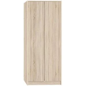 Seconique Malvern Sonoma Oak 2 Door Double Wardrobe