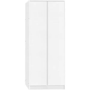 Seconique Malvern White 2 Door Double Wardrobe