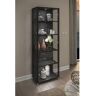 FIF Moebel Standard Curio Cabinet with Lighting black 171.8 H x 57.6 W x 32.0 D cm